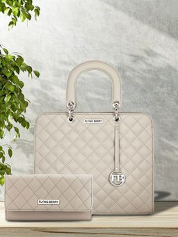 FLYING BERRY - Womens Grey Hand Bag Combo Pack of 2